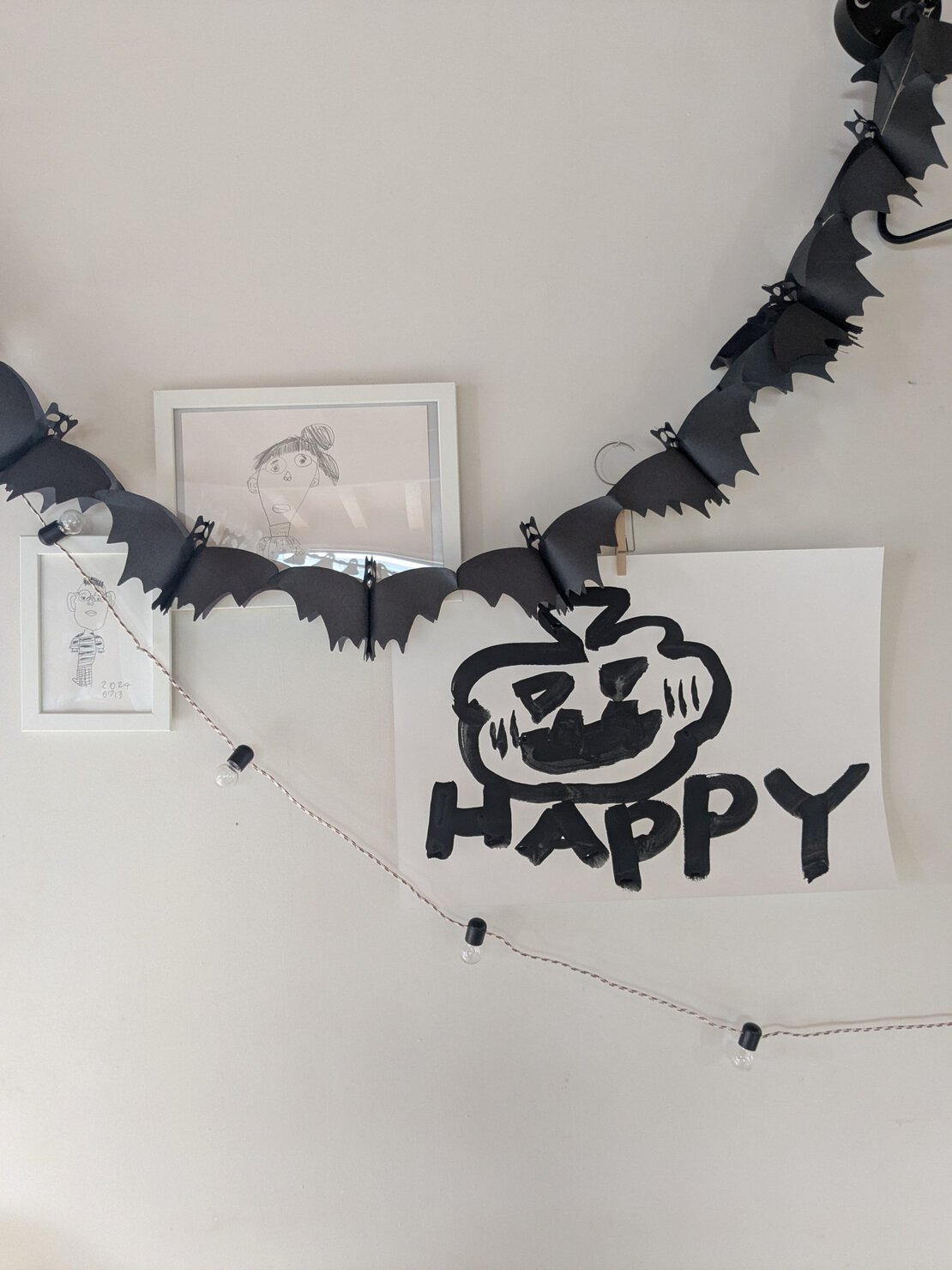 ハロウィンかぼちゃの絵