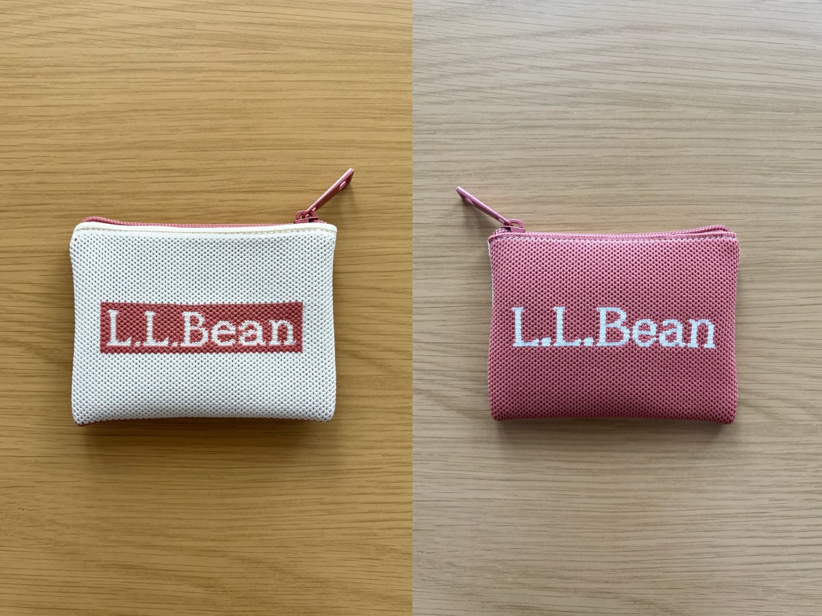 リンネル2026年11月号のL.L.Bean付録ポーチは両面の異なるデザインがかわいい