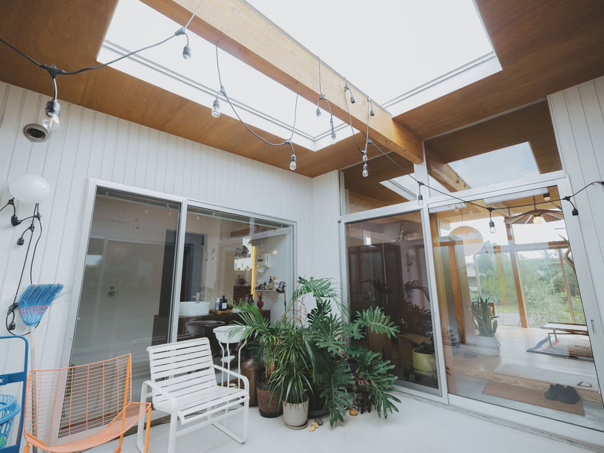 アイクラーホームに憧れた、中庭のある平屋の家づくり