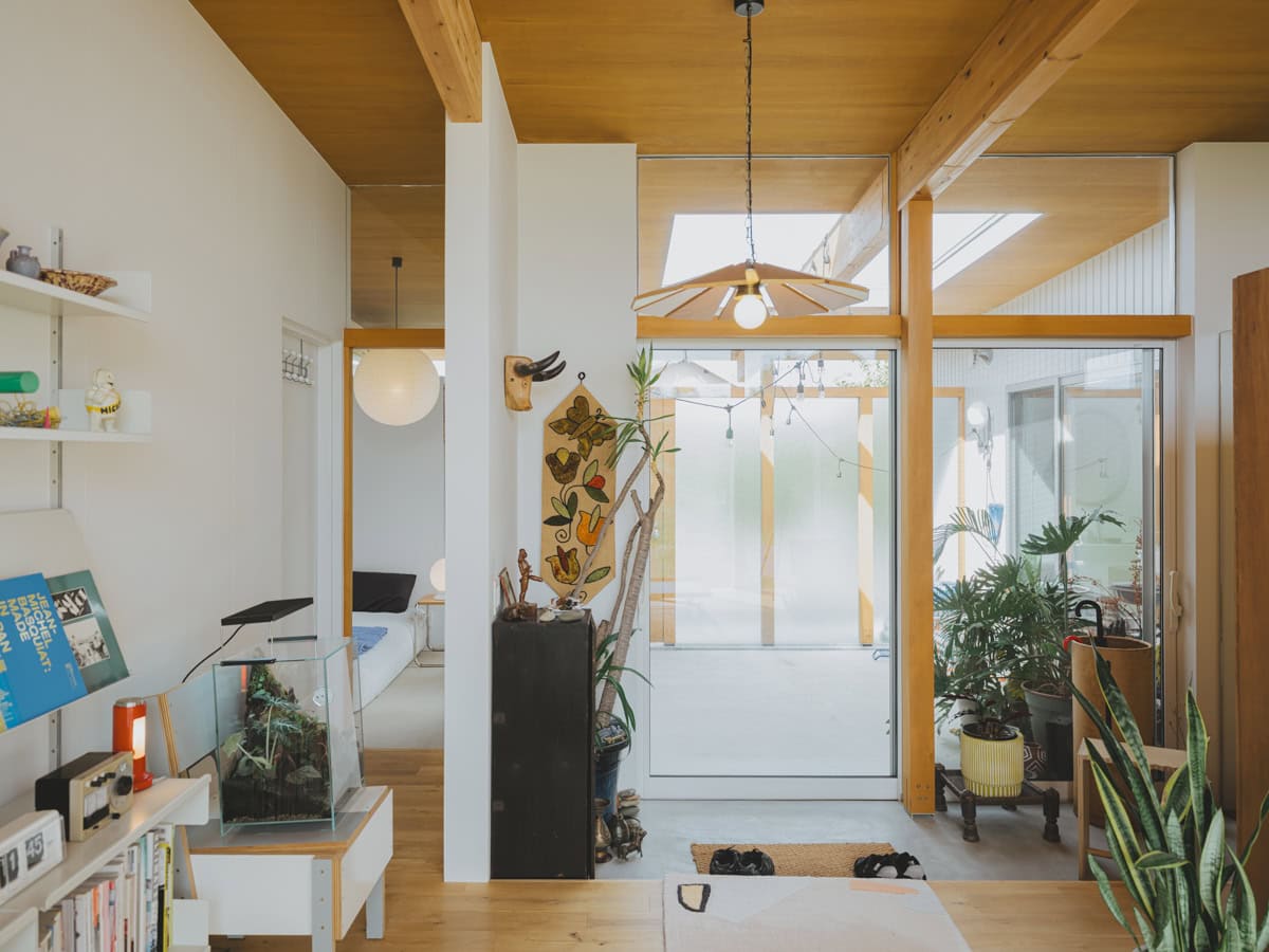 アイクラーホームに憧れた、中庭のある平屋の家づくり