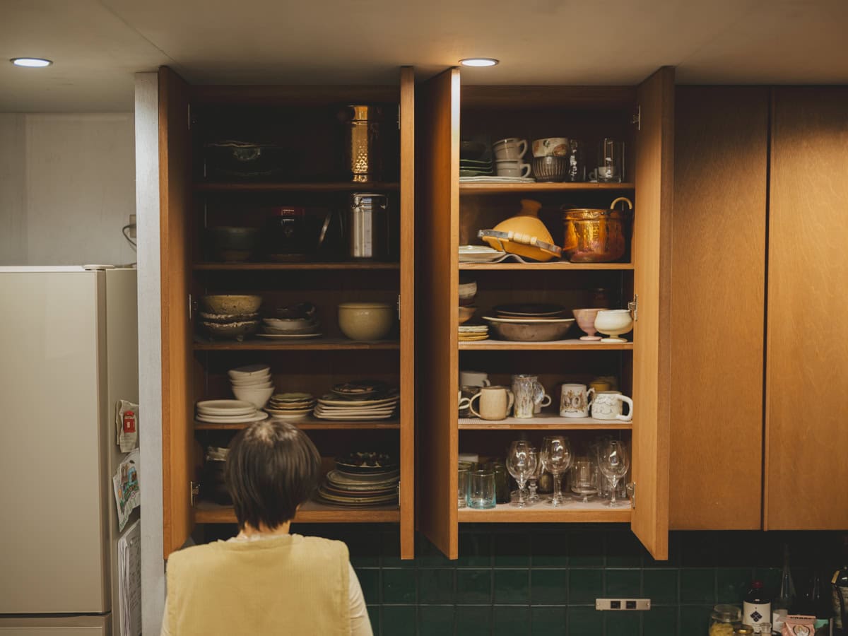 30畳のリビングを叶えた、柱のない家づくり:aiさんの住まい キッチン