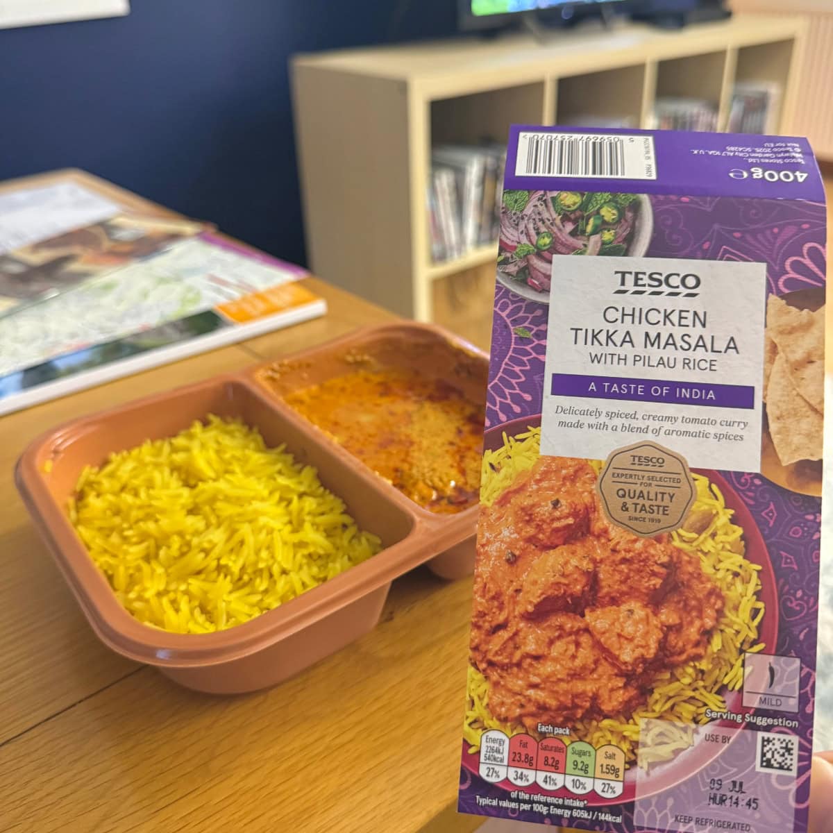 tesco テスコ、チキンティッカマサラ