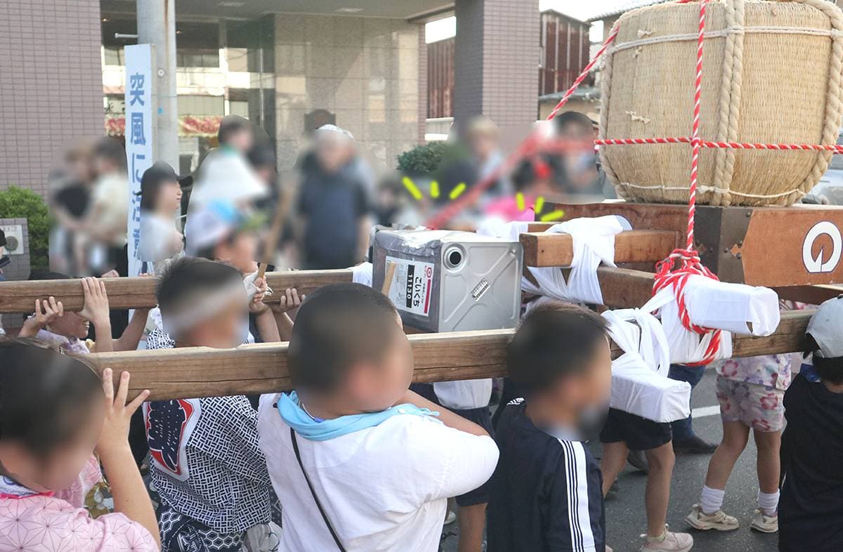 子どもみこし「野田みこしパレード」