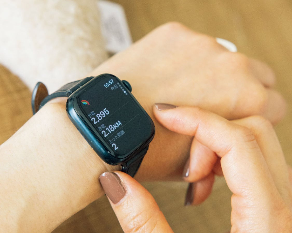 モデル・香菜子さん愛用のApple Watch