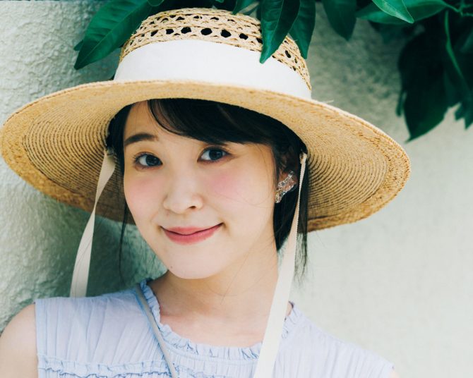 モデル ゆべしさん愛用の麦わら帽子