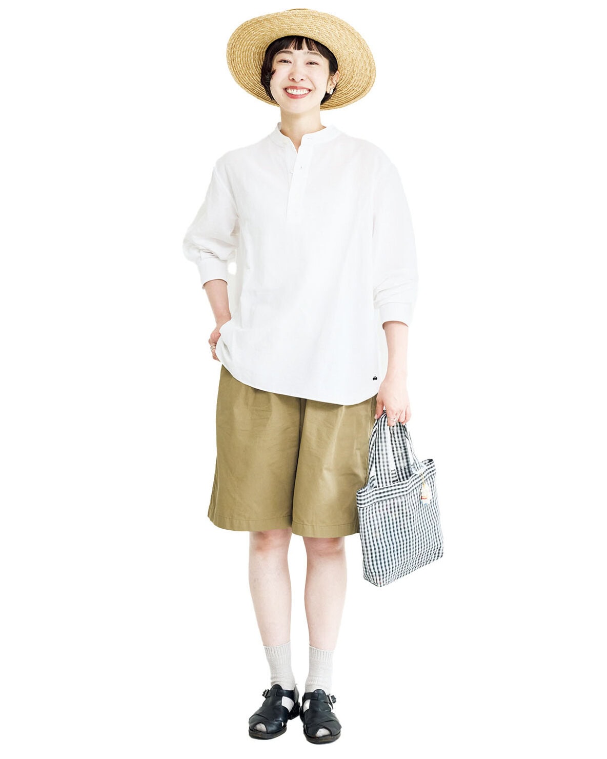 モデル/ショップスタッフ 保谷幸栄さんの私服スナップ
