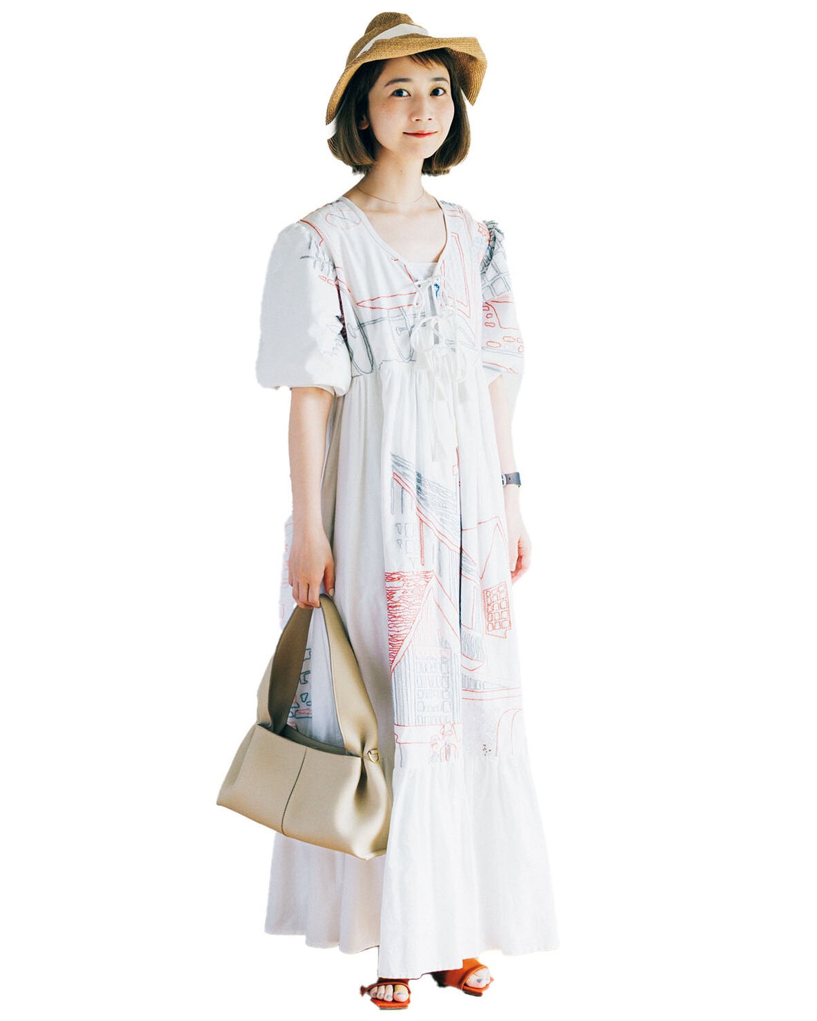 モデル/俳優 三戸なつめさんの私服スナップ