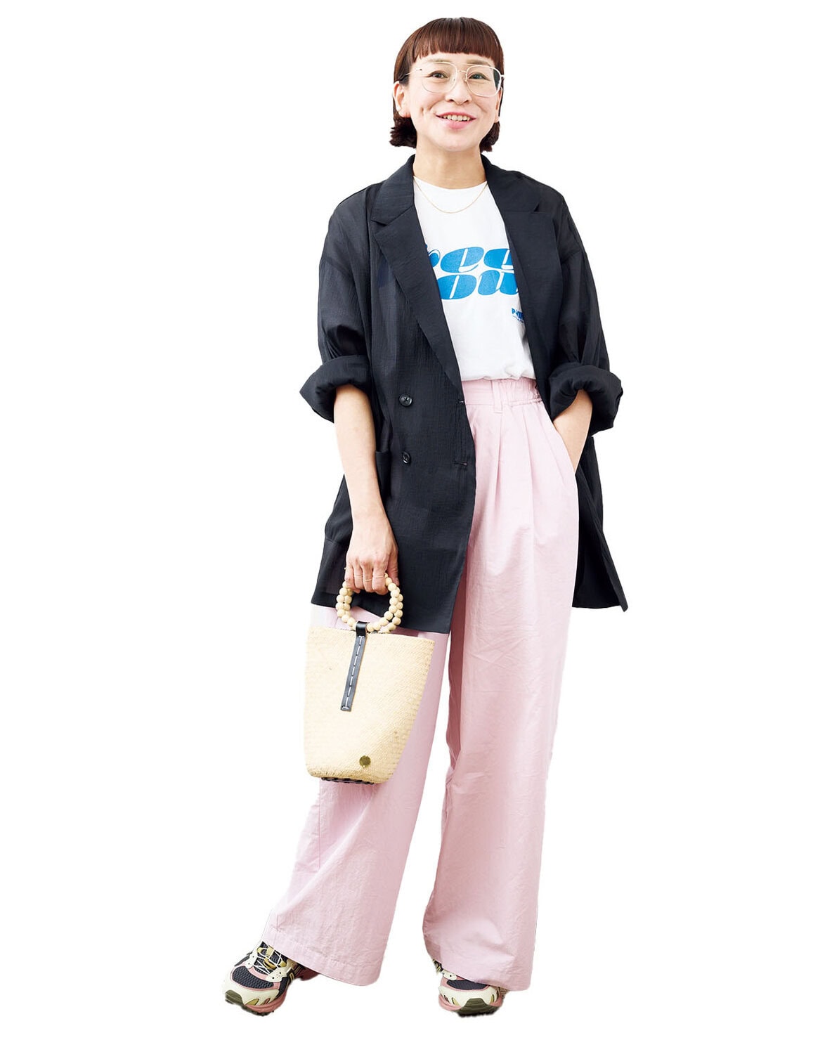 スタイリスト佐藤かなさんの私服スナップ