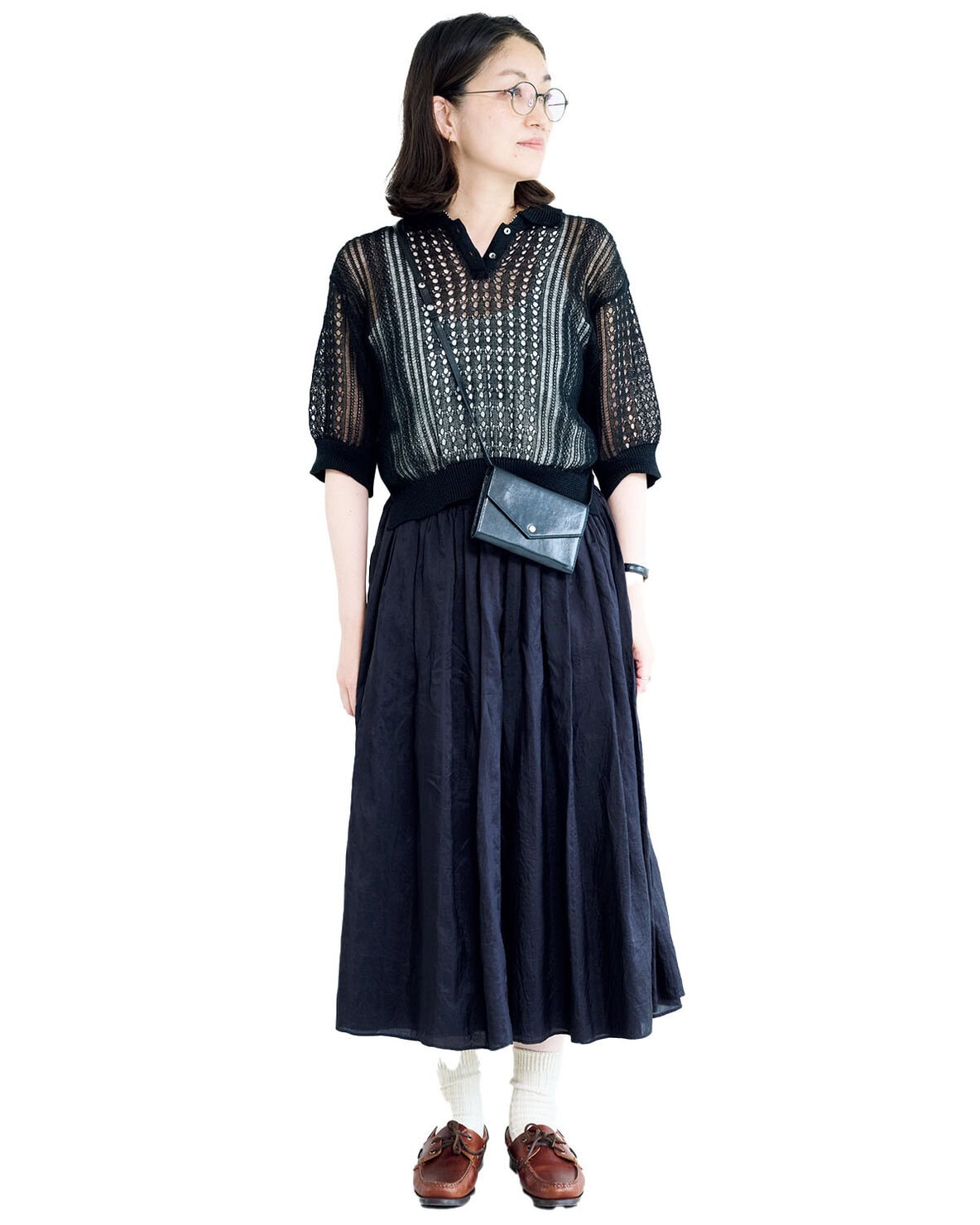 フリーランスPR 倉地麻子さんの私服スナップ