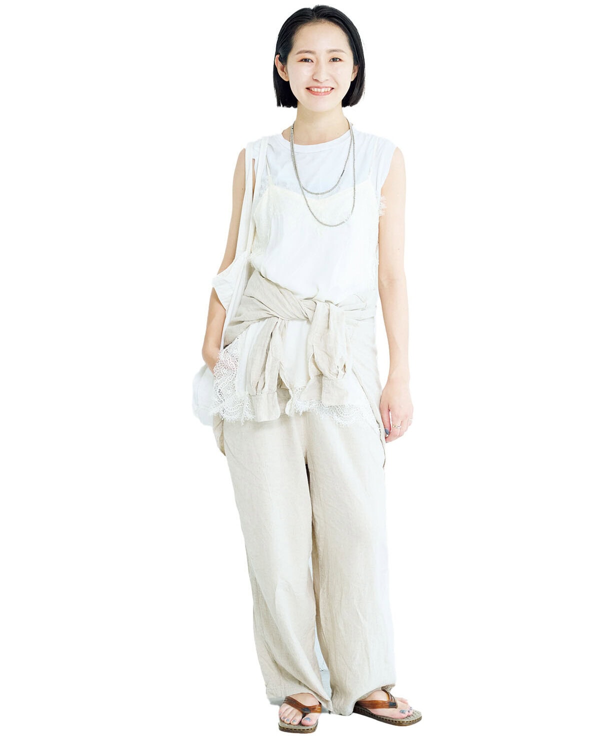 デイトナ・インターナショナル 本社スタッフ 尾崎こずえさんの私服スナップ