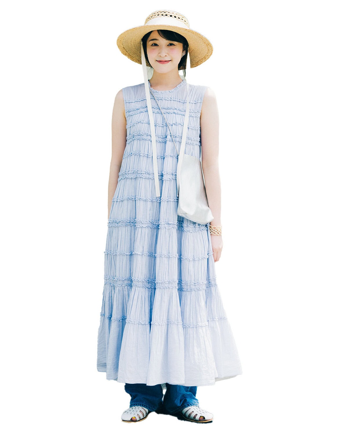 モデル ゆべしさんの私服スナップ