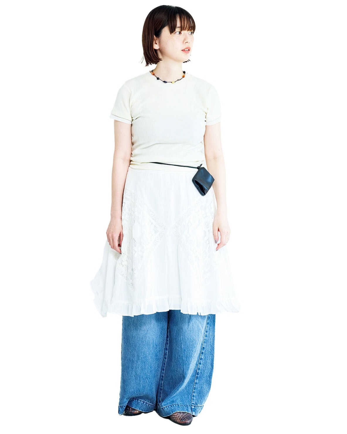 ローリーズファーム ストアプレス 井守英恵さんの私服スナップ