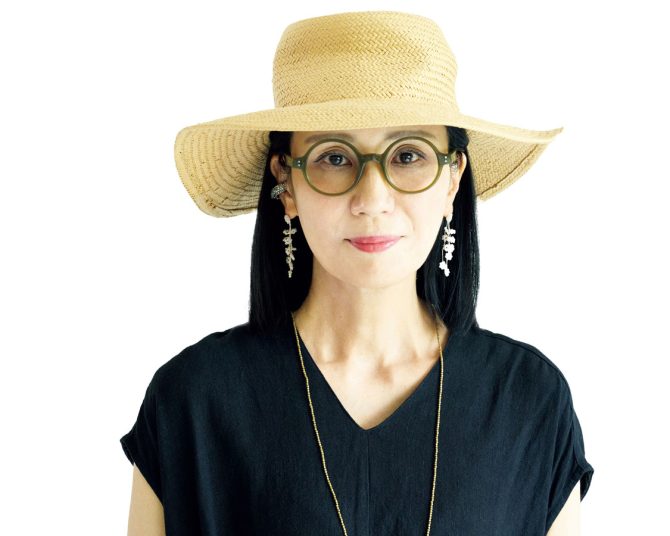 胡白店主 加藤みちるさん愛用の麦わら帽子