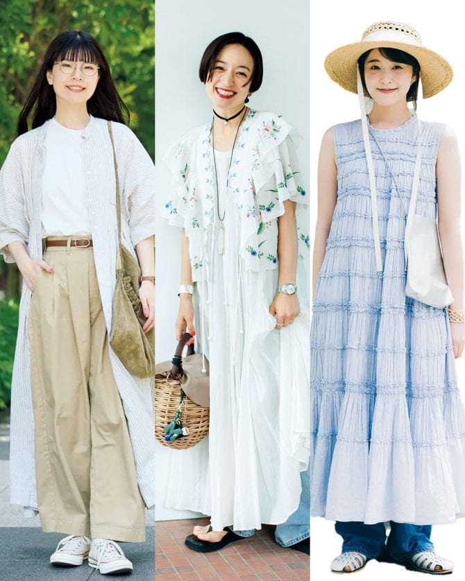読者が選んだ夏コーデBEST 5｜リンネル2026年9月号