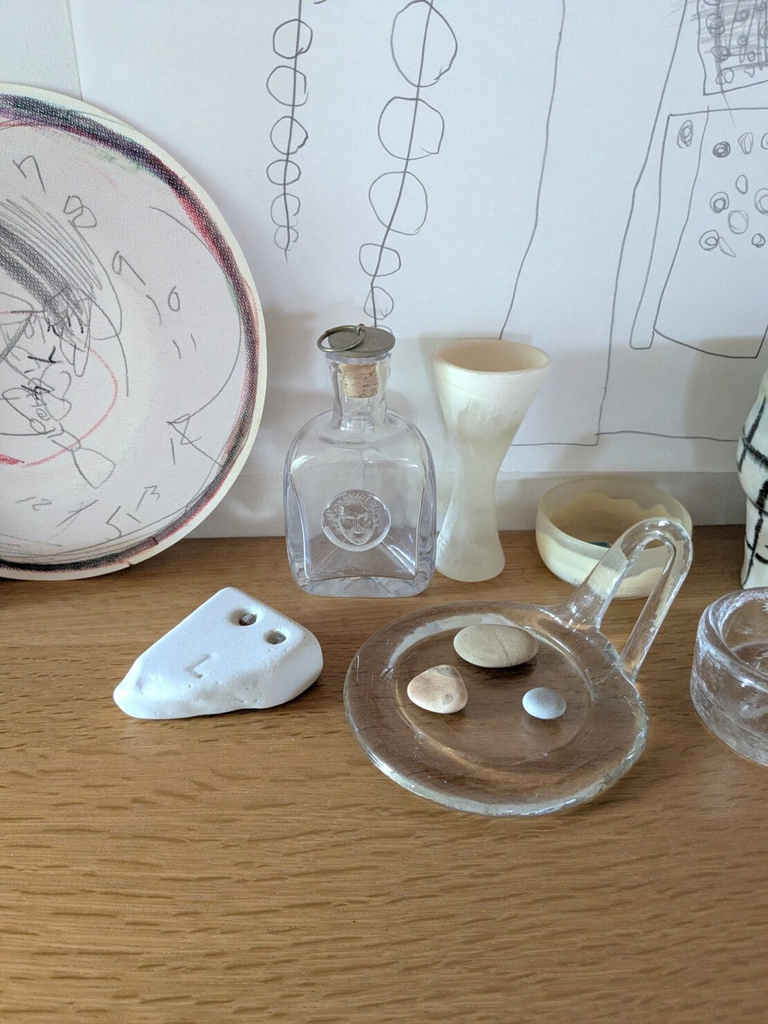 リビング棚に飾る小物