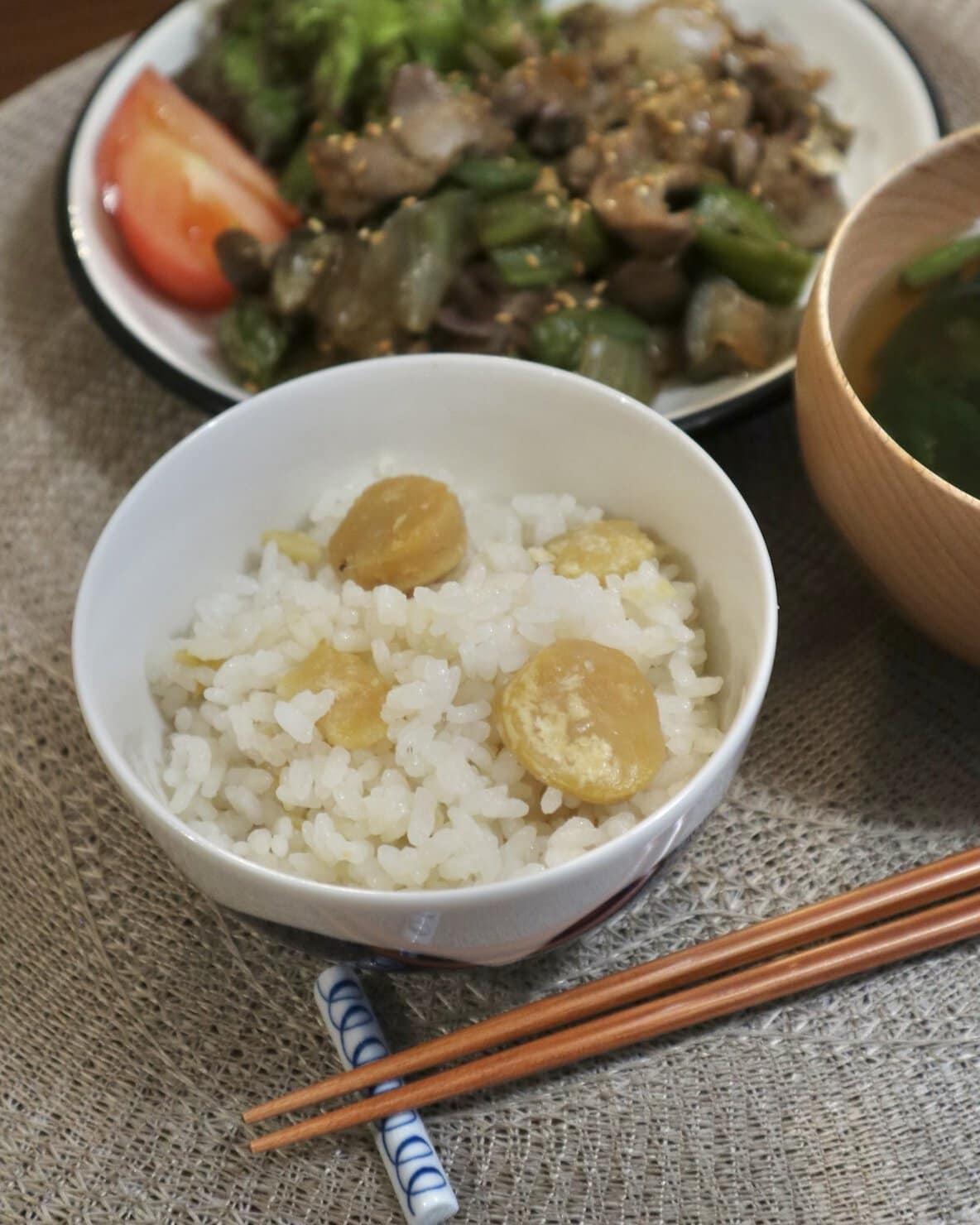 無印良品の栗ごはん