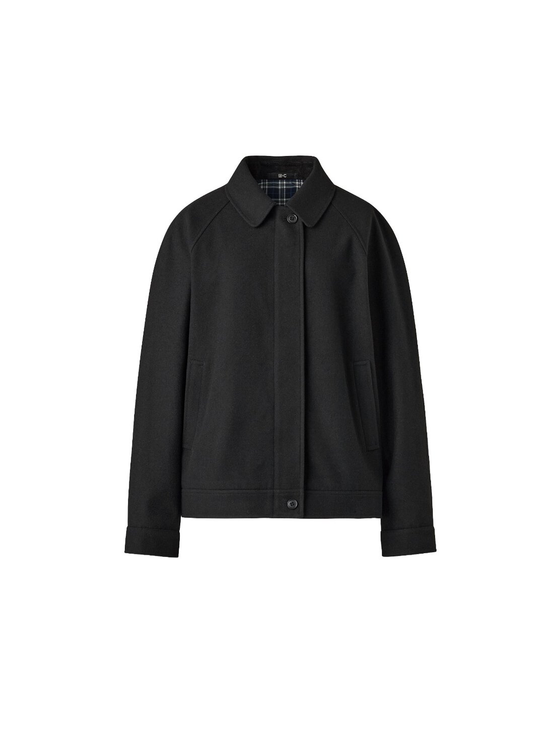 ウールブレンドハリントンジャケット ¥7,990
