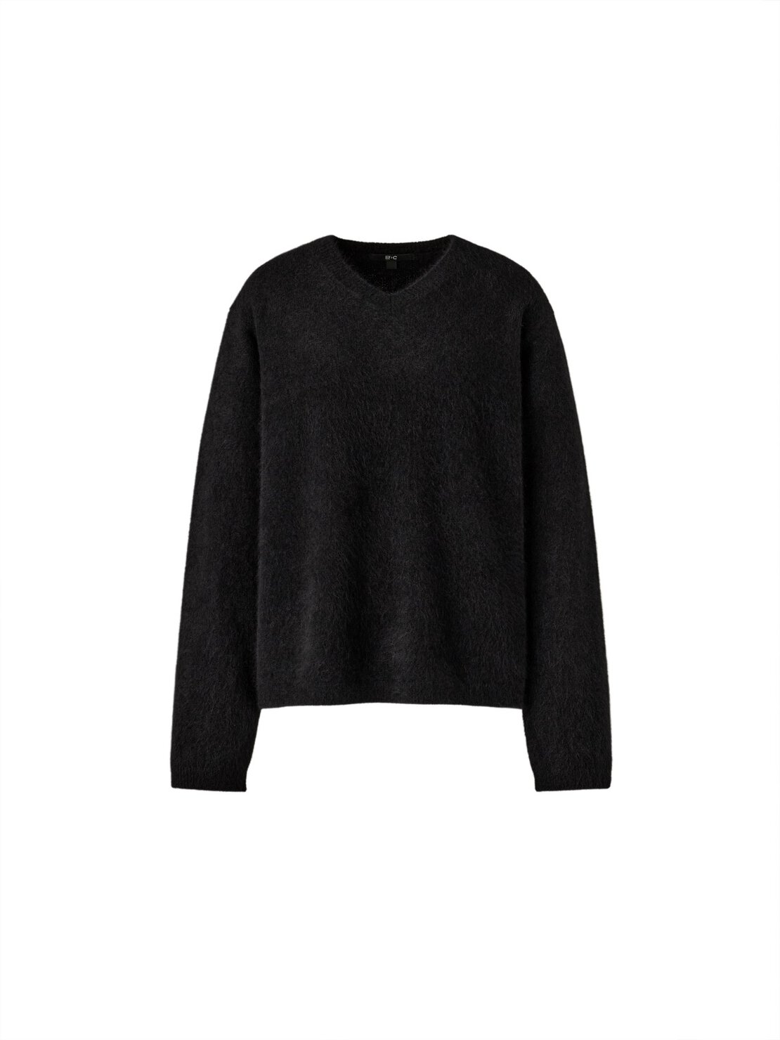 フラッフィカシミヤリラックスVネックセーター ¥12,990