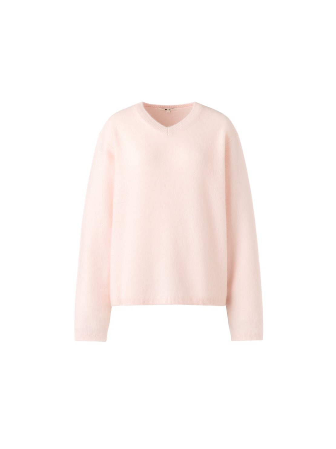 フラッフィカシミヤリラックスVネックセーター ¥12,990