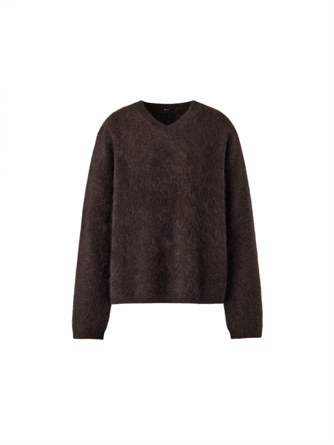 フラッフィカシミヤリラックスVネックセーター ¥12,990