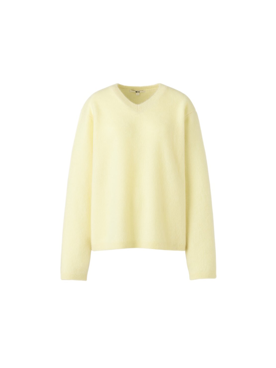 フラッフィカシミヤリラックスVネックセーター ¥12,990