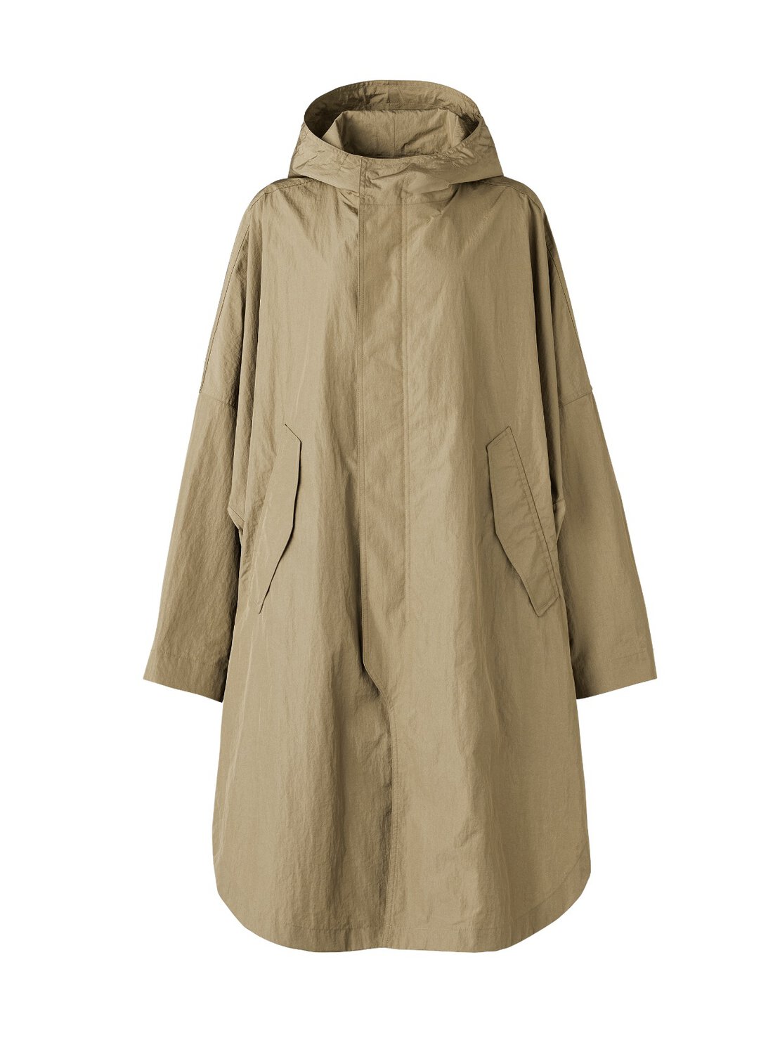 フーデッドロングコート ¥9,990