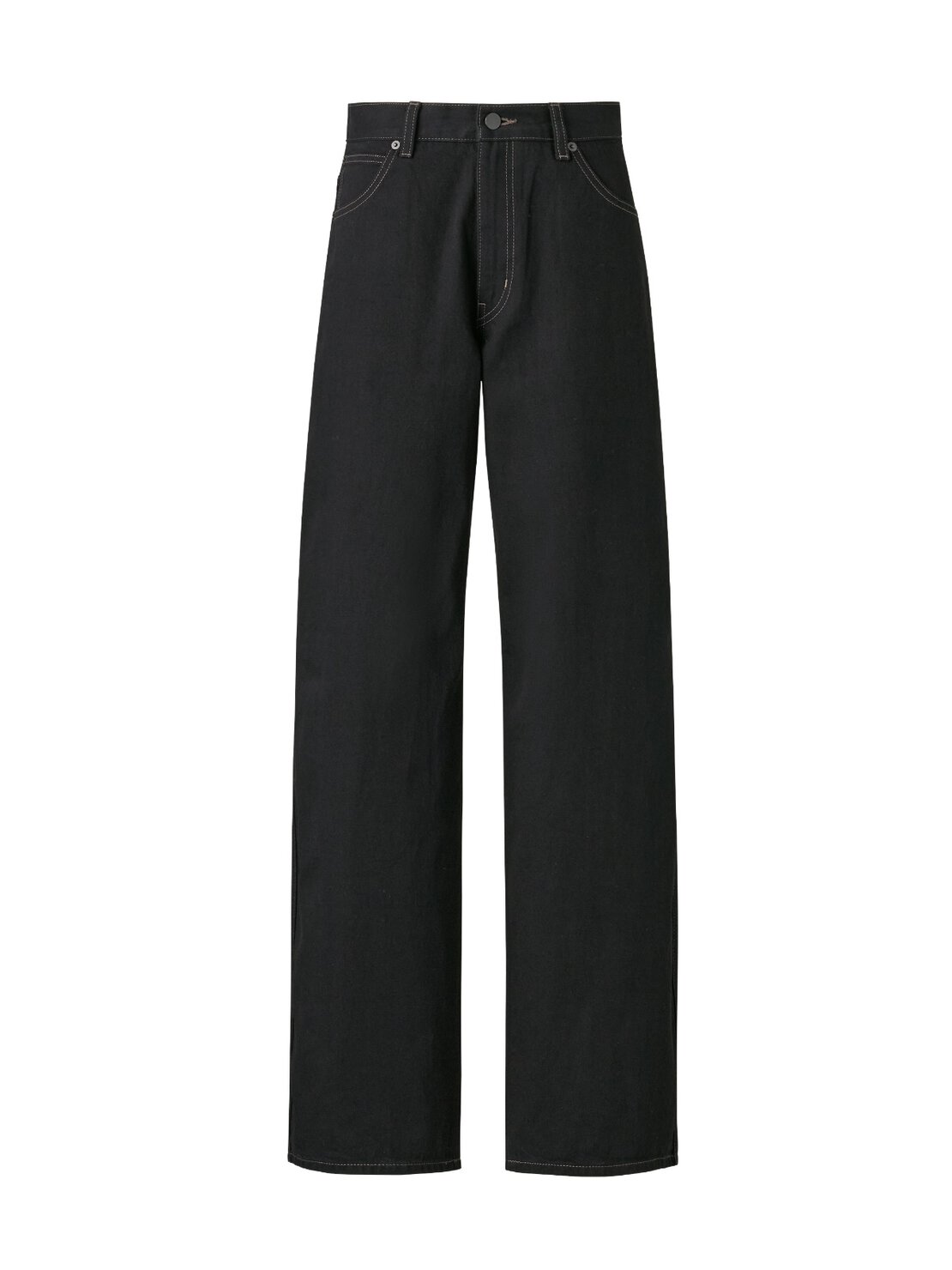 ワイドストレートジーンズ ¥4,990