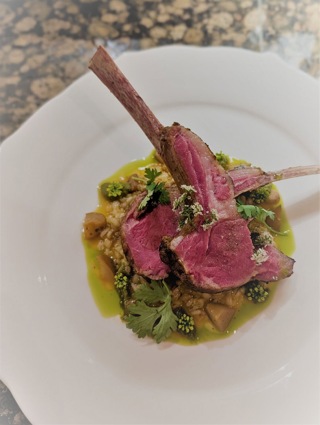 Chef Fung(シェフ・ファン)でいただいたラム肉のステーキ