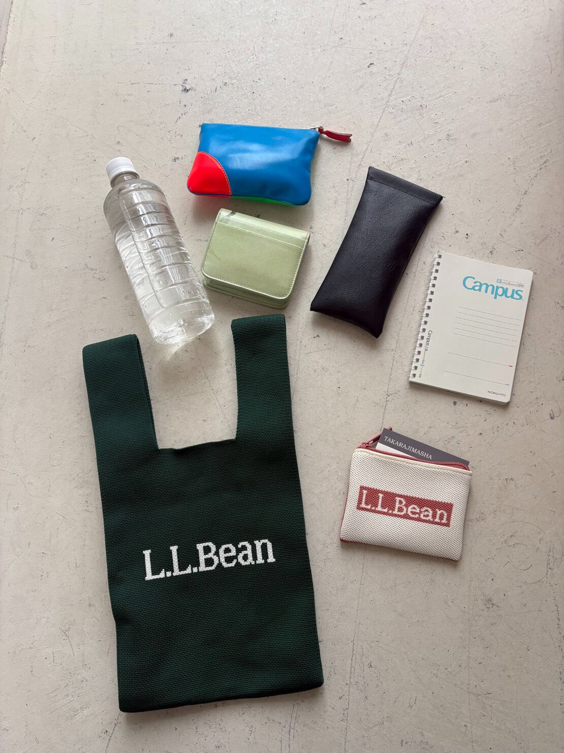 リンネル11月号付録L.L.Beanのバッグを展示会の持ち歩き用に