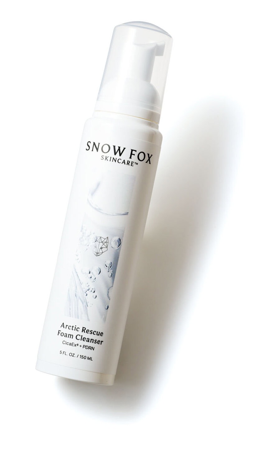 SNOW FOX SKINCAREアークティックレスキュー ヴィーガン フォームクレンザー