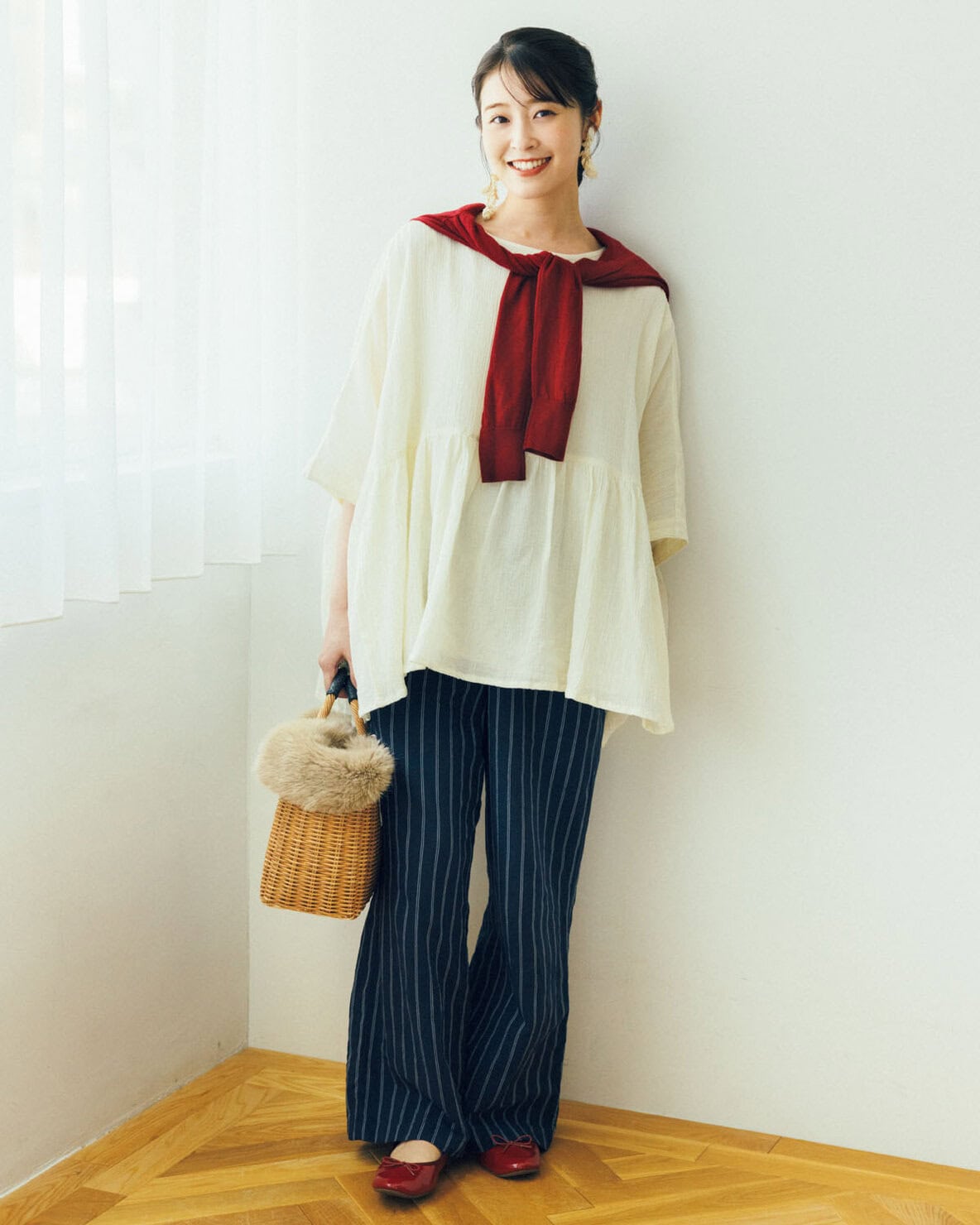ゆべしさんの秋を感じる晩夏の私服スナップ