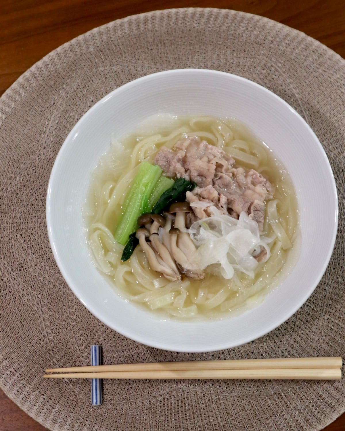 無印良品 盛岡温麺 牛だしスープ