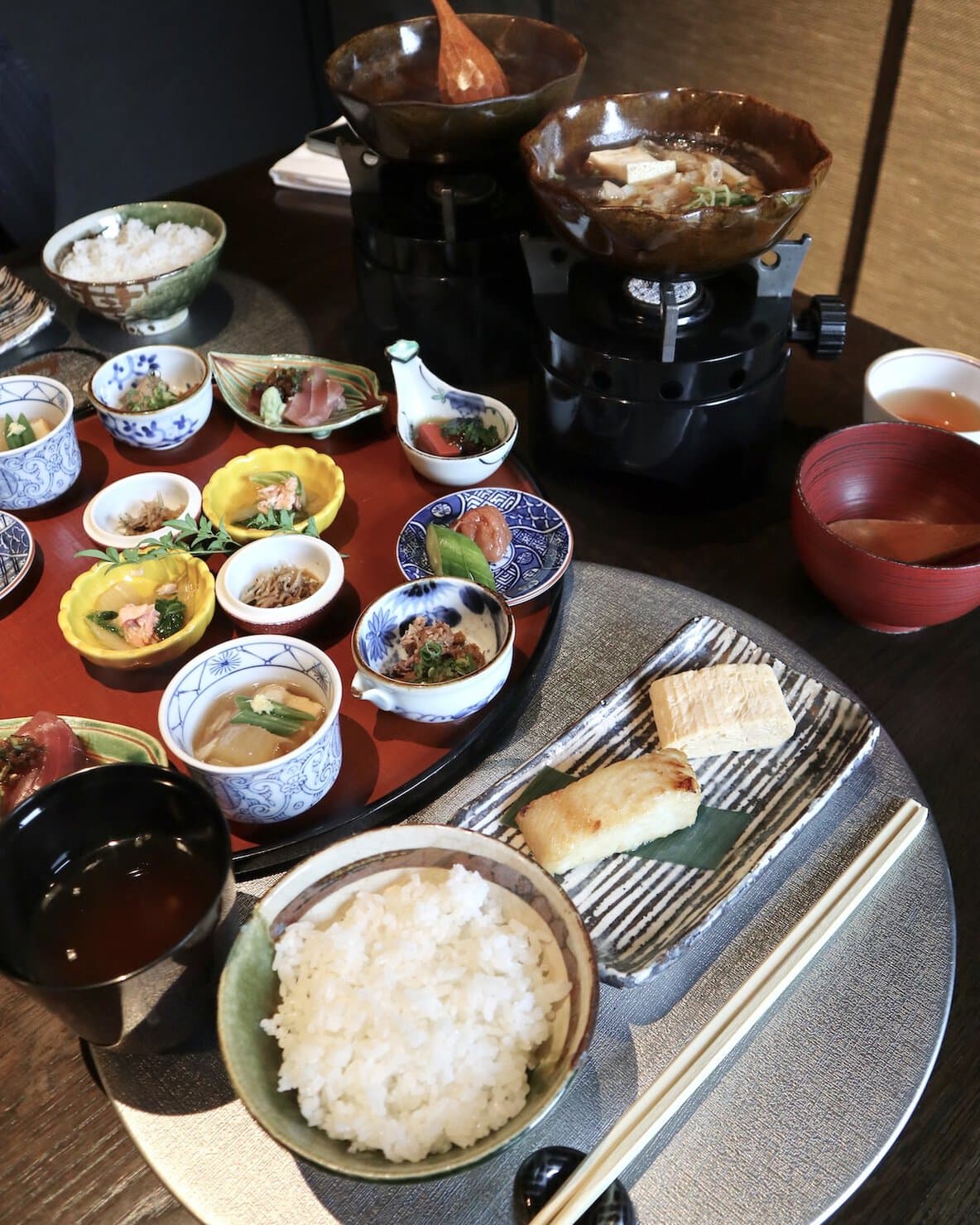滴翠の朝食