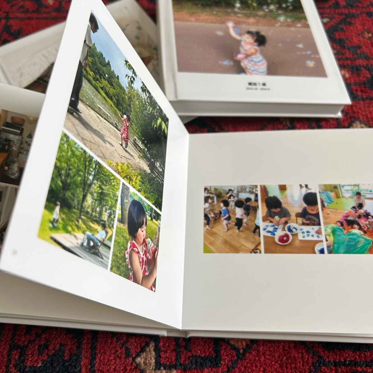 使いたい写真に合わせて好みのレイアウトを選べるフォトブック