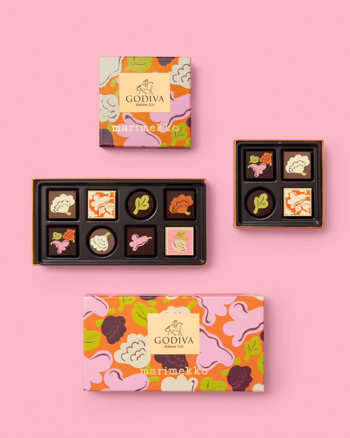 チョコレートのアソートボックス