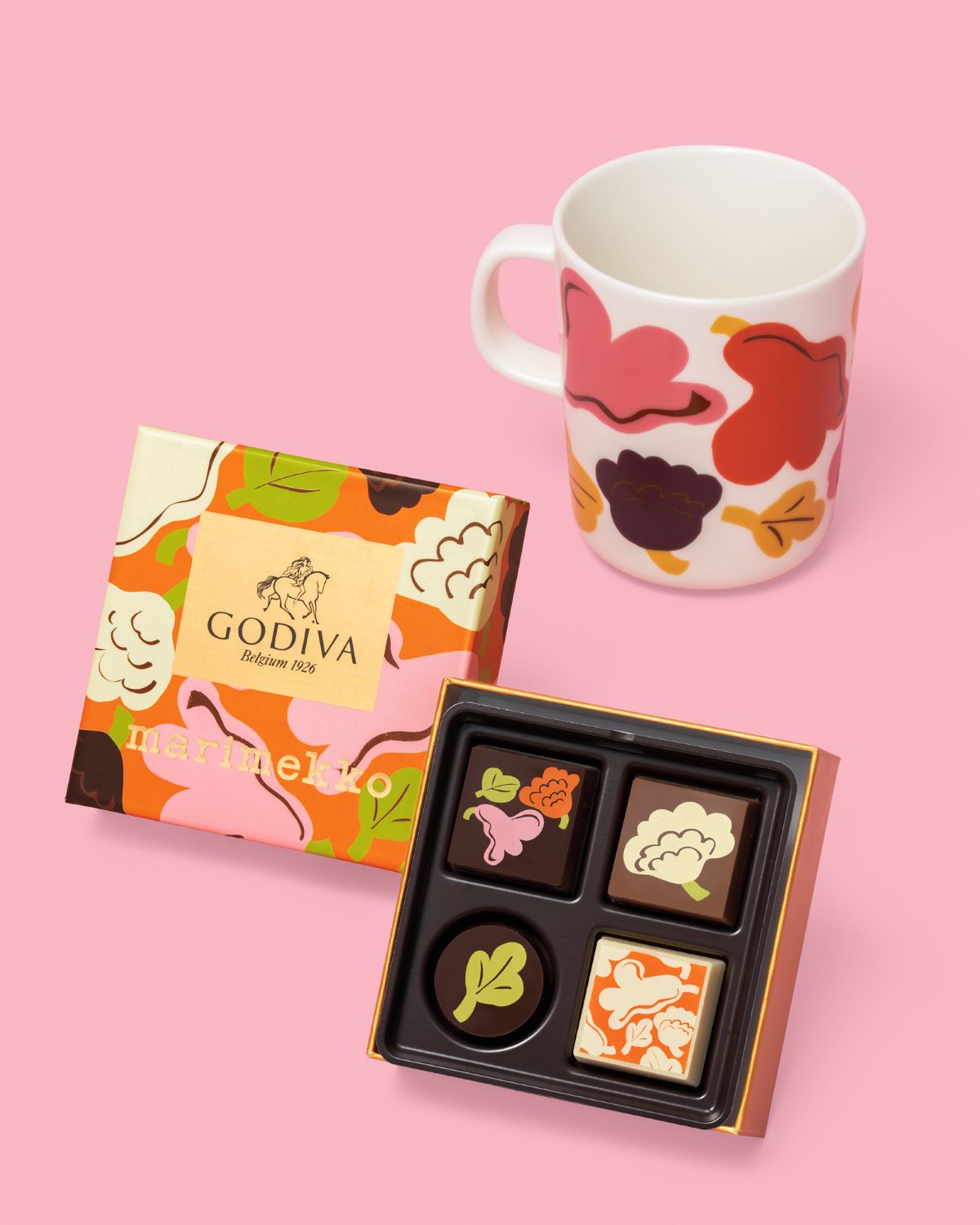 チョコレートとマグマップのセット