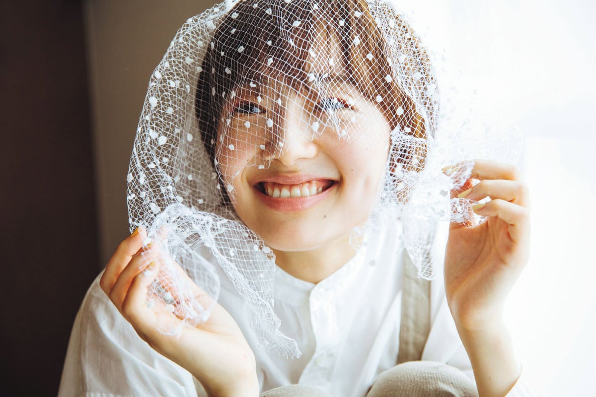 森田望智さんが着こなす、大人かわいい秋の装い