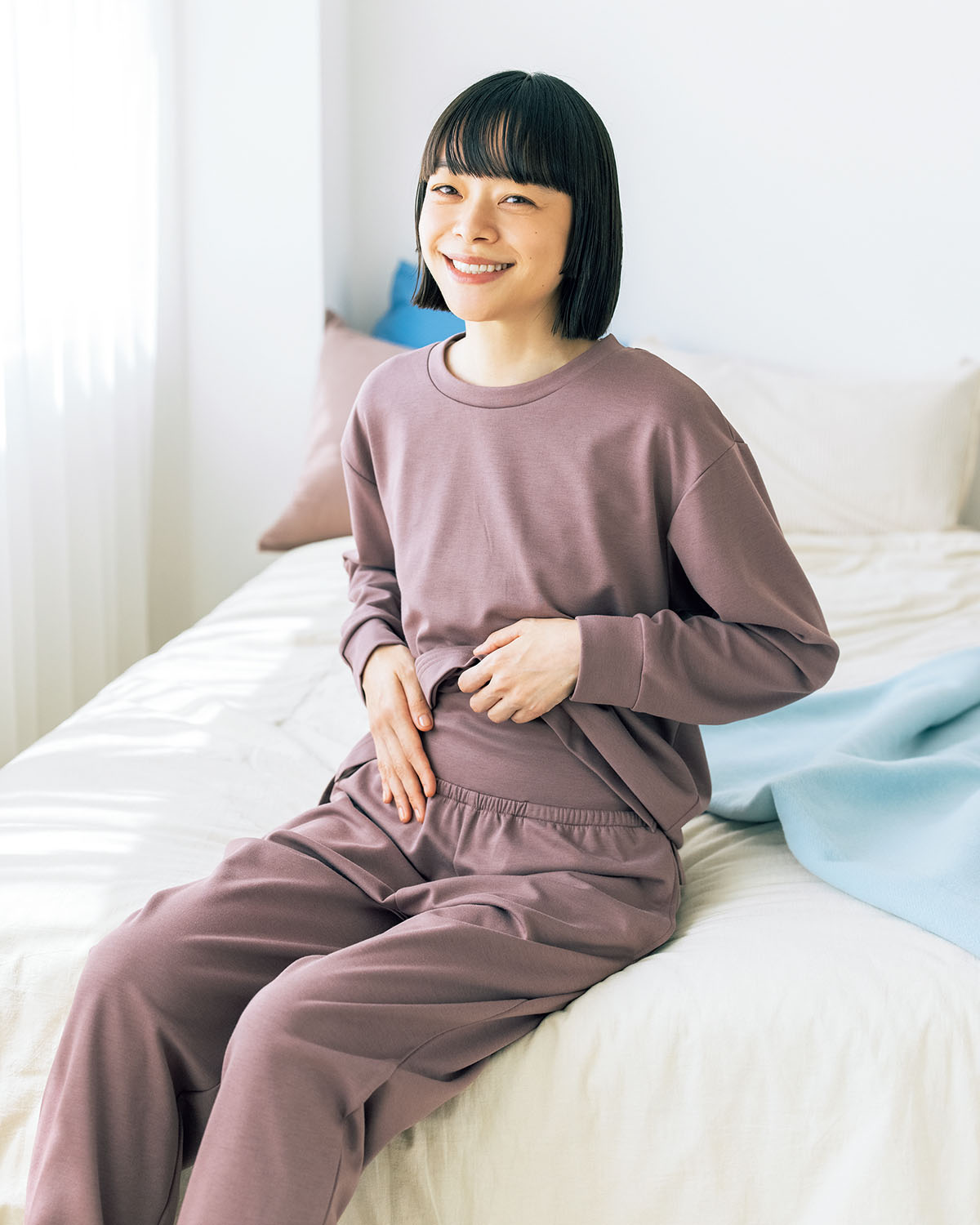 リカバリープロラボで初のあずき色。大人世代の女性にオススメ。