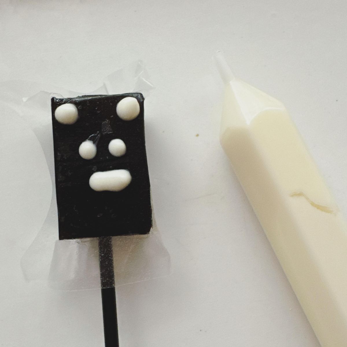 カルディのお菓子でハロウィンプチギフト 珈琲ゼリーネコの作り方手順